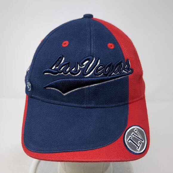 Las Vegas Strapback Baseball Cap Multicolor One Size Adjustable Embroidered - Picture 2 of 9